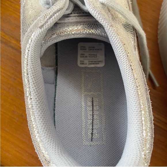 Puma Silver Glitter Platform Sneakers, NWOB - Picture 12 of 15